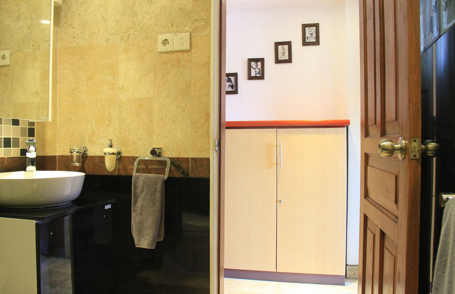 bali private residence - romantic one bedroom bathroom